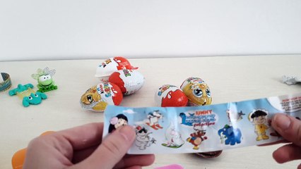 Unboxing Kinder Suprise Eggs Video for Kids