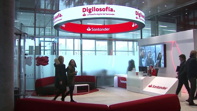 Santander obtiene un beneficio atribuido de 1.840 millones de euros en el primer trimestre