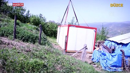 Kulübede yaşam mücadelesi Türk Kızılayı ile son buldu