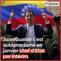 Venezuela: Juan Guaido appelle à mettre fin «définitivement à l’usurpation» de Nicolas Maduro