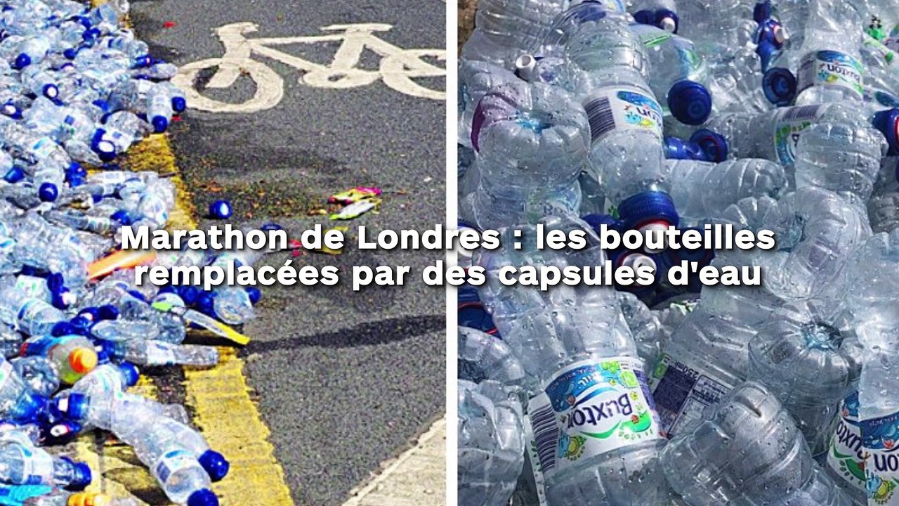 Marathon de Londres : les bouteilles remplacées...