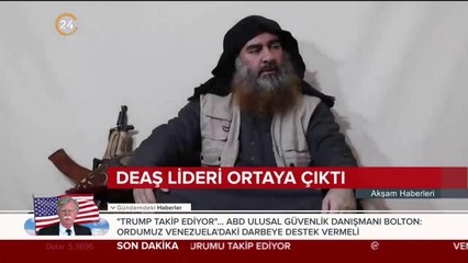 DEAŞ lideri ortaya çıktı
