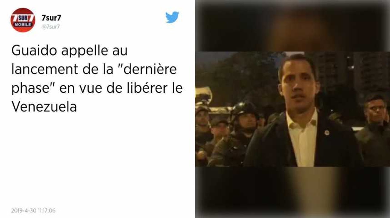 Venezuela. Guaido revendique le soutien de militaires, Maduro dénonce « une tentative de coup d’État »
