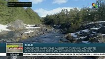 Chile: dirigente mapuche Alberto Curamil cumple 9 meses de prisión