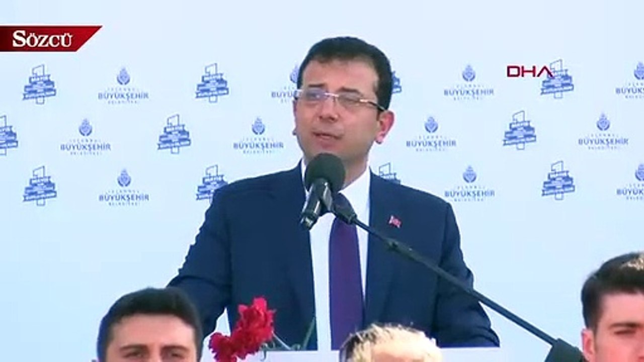 İBB Başkanı Ekrem İmamoğlu çalışanların 1 Mayıs’ını kutladı