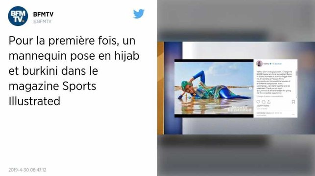 « Sports Illustrated ». Un mannequin en burkini pour l’édition « maillots de bain », une première