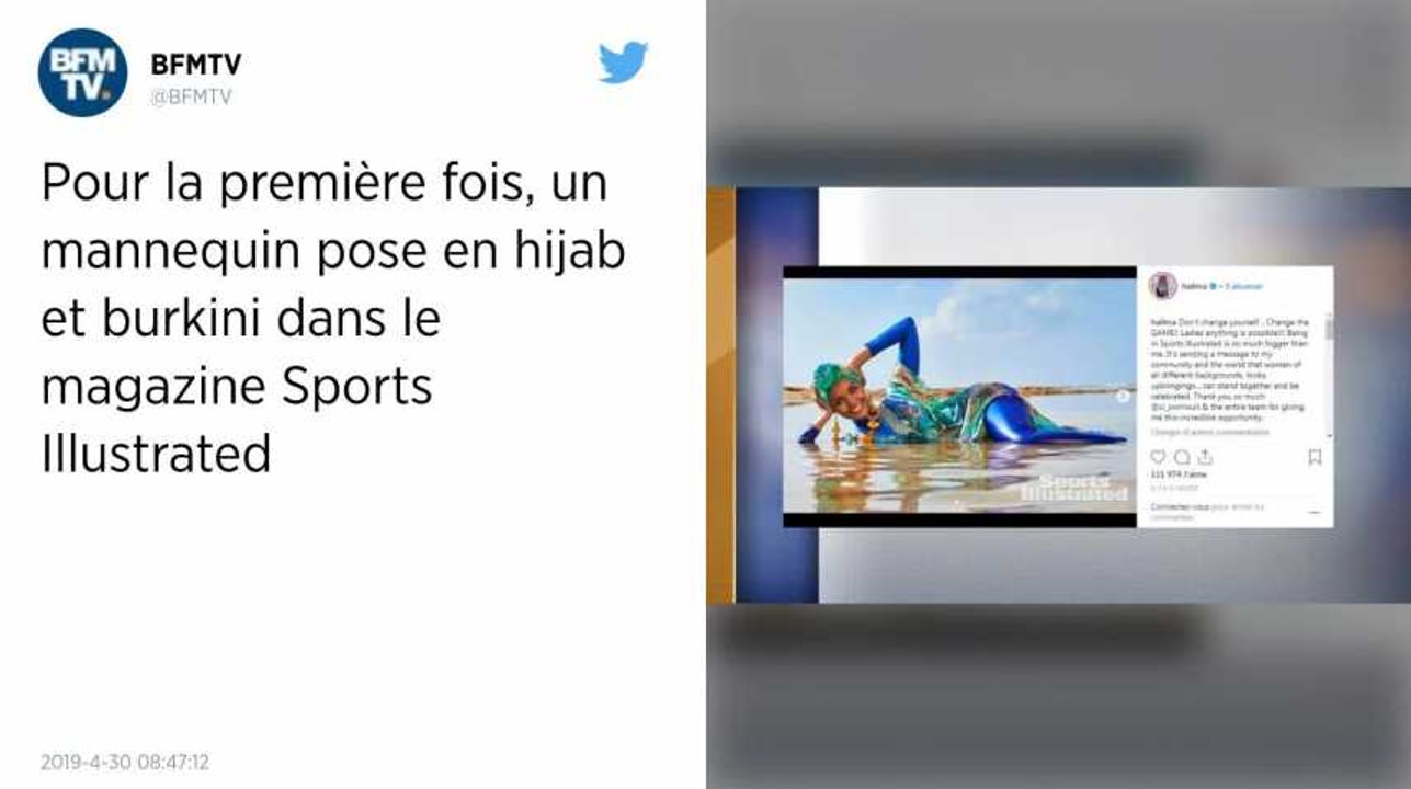 « Sports Illustrated ». Un mannequin en burkini...