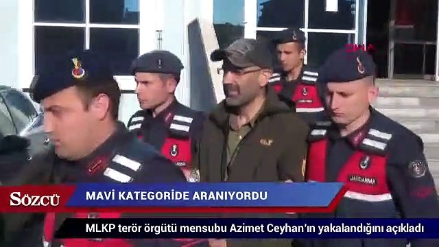 Mavi kategorideki terörist yakalandı