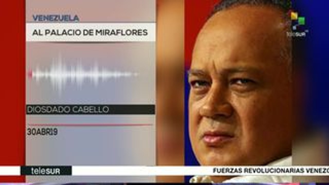 Llama Diosdado Cabello a acudir al Palacio de Miraflores