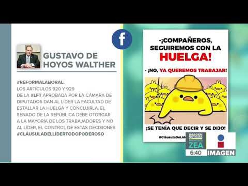 Llueven los memes contra la Reforma Laboral | Noticias con Francisco Zea