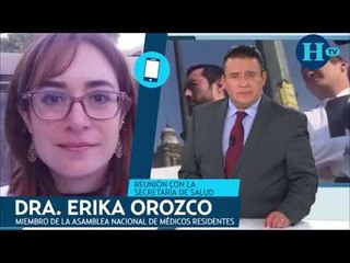 Médicos residentes siguen en paro de labores