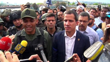 Guaidó: "Maduro no puede contar con el apoyo de las Fuerzas Armadas"