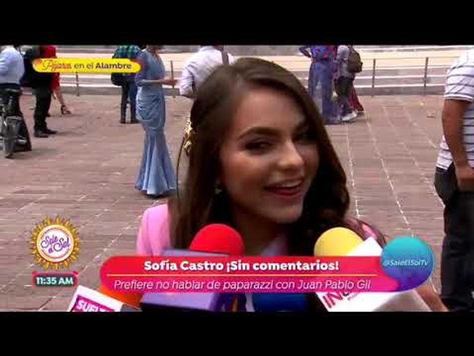 Sofía Castro, ¿de romance con Juan Pablo Gil? | Sale el Sol