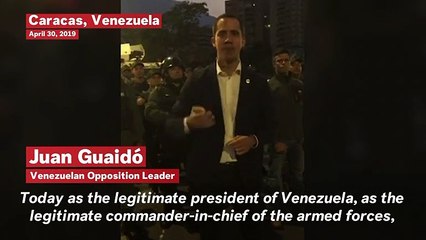 Venezuela Coup: Juan Guaidó Declares 'The Moment Is Now'