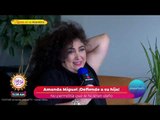 Amanda Miguel no tuvo nada que ver con que su hija no se casara | Sale el Sol