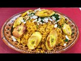 Cocina Vegana: preparara un delicioso arroz rojo almendrado con plátano macho | Sale el Sol