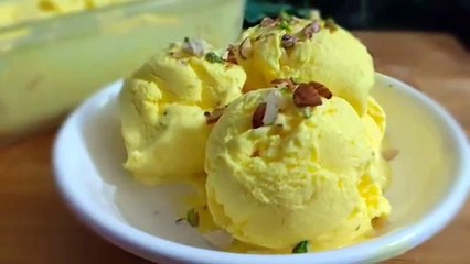 Mouthwatering Homemade Custard Ice Cream recipe