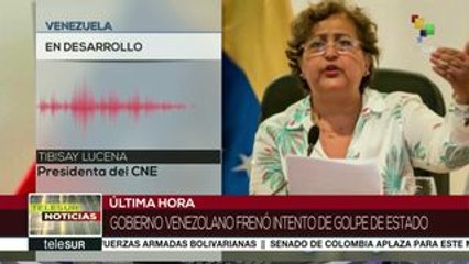 Venezuela: Poder Electoral rechaza intento de golpe