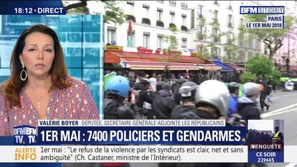 Valérie Boyer: "Je suis surprise que le ministre de l'Intérieur annonce des violences au lieu de les arrêter"