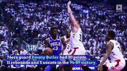 Jimmy Butler Shines as Sixers Defeat Raptors in Game 2