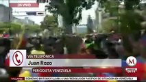 Hay 11 personas heridas por enfrentamientos en Venezuela