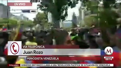 Hay 11 personas heridas por enfrentamientos en Venezuela