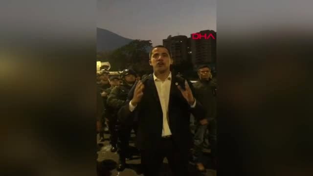Dha Dış ? Venezuela'da Askeri Darbe Girişimi.. Guaido'dan 'Sokağa Çıkın' Çağrısı -1