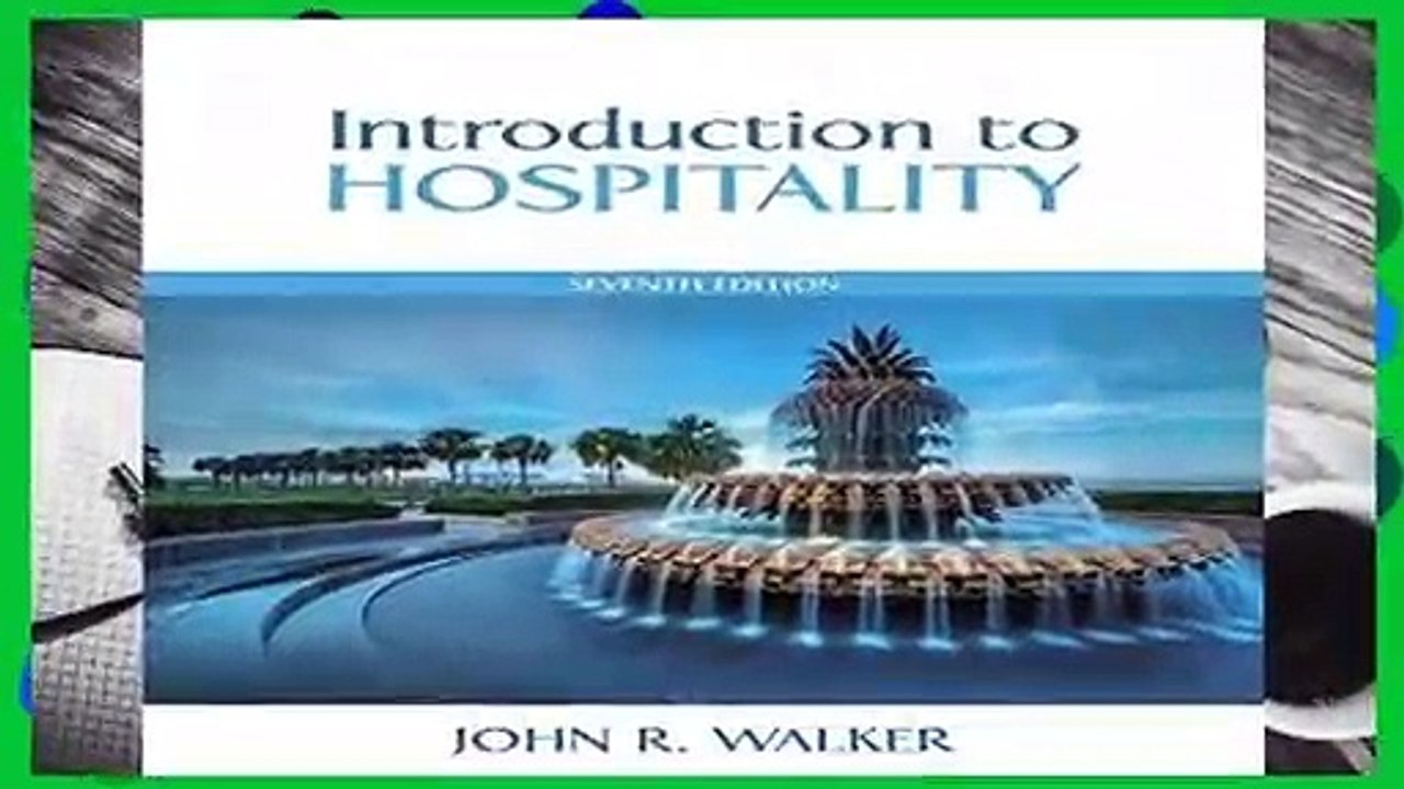 Full E-book Introduction to Hospitality  For Free
