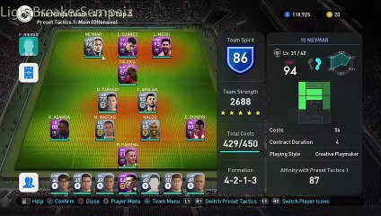 Pes 19 Online Myclub Showcase (Dedication)