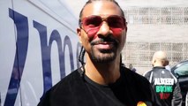 'ROB McCRACKEN WOULD BE HAPPY WITH JOSHUA-CHISORA FIGHT' - DAVID HAYE REVEALS, SAYS FIGHT IS 50-50