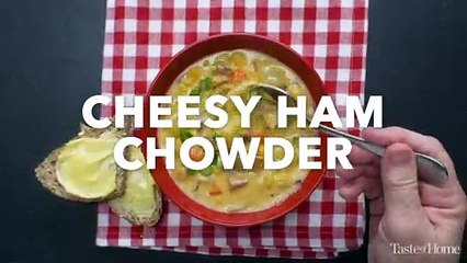 Cheesy Ham Chowder