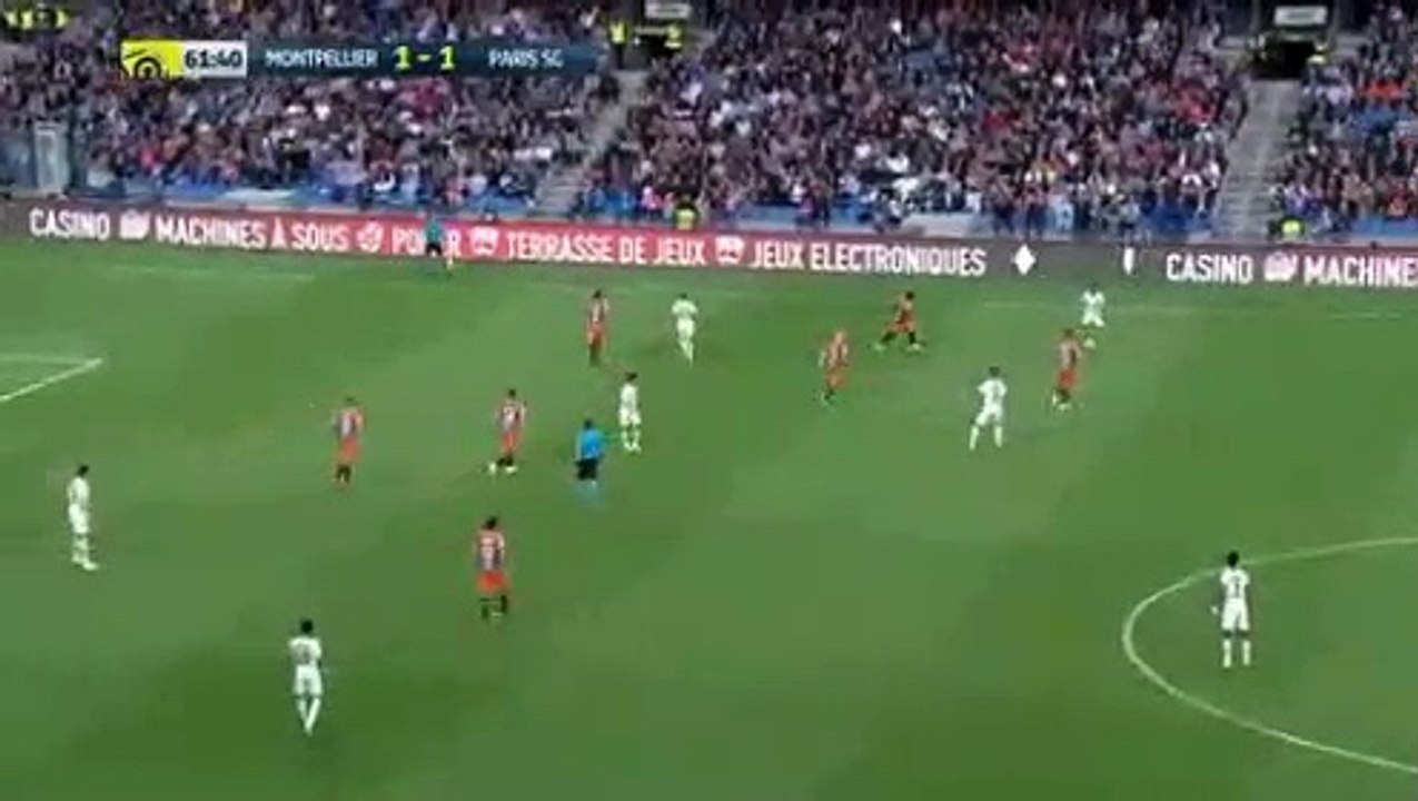 Di  Maria goal Montpellier vs Psg 1-2