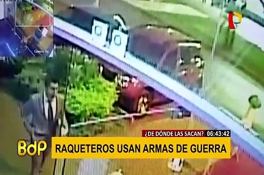 Lima Norte: capturan a raqueteros que asaltaban con armas de guerra