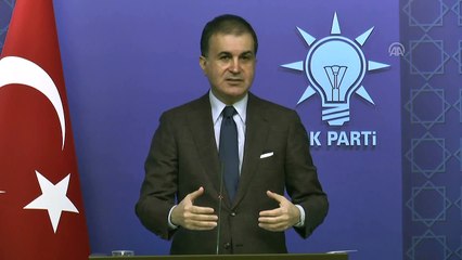 AK Parti Sözcüsü Çelik: 'Avrupa'nın geleceğinden de kendimizi sorumlu görüyoruz' - ANKARA