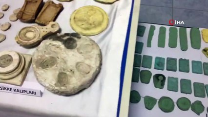 Konya'da sahte tarihi eser operasyonu: 10 gözaltı