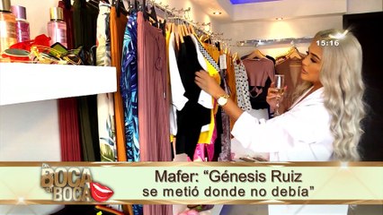 Mafer Vargas asegura que Génesis Ruiz la traicionó