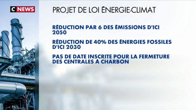 Le gouvernement relance son projet de loi énergie climat