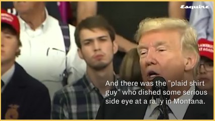 The Many Reactions of People Watching Trump Speak