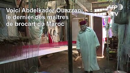 Maroc: Abdelkader Ouazzani, le dernier des "maîtres" du brocart