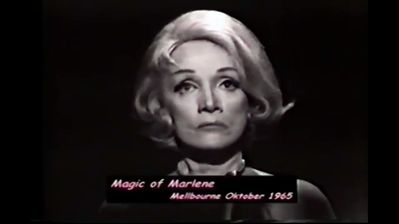 MARLENE DIETRICH – Where Have All The Flowers Gone (Melbourne 1965, HD)