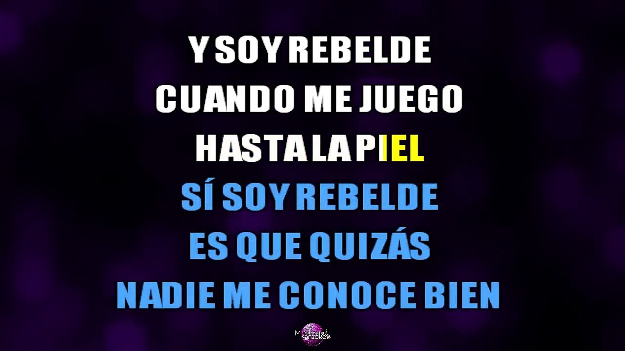 RBD - Rebelde - Muramatsu Karaoke
