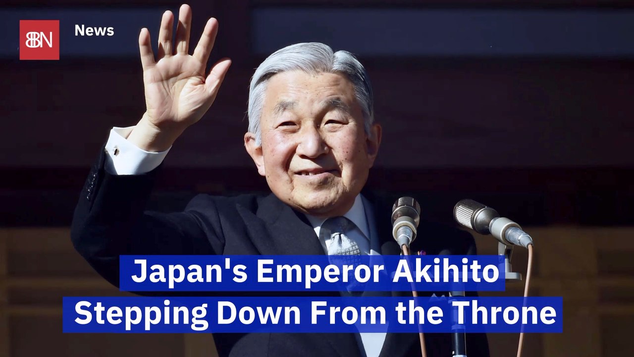 Emperor Akihito Is Abdicating The Japanese Throne