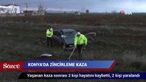 Konya’da zincirleme trafik kazası can aldı