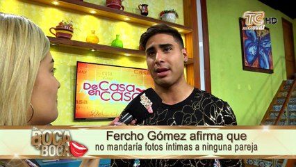 Fercho Gómez habla de las supuestas fotos íntimas que se difundieron en redes sociales