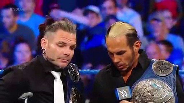 The Hardy Boyz give up the SmackDown Tag Team Titles: SmackDown LIVE, April 30, 2019