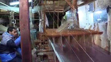 عبد القادر الوزاني آخر "معلمي" صنعة البروكار في المغرب