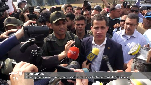 Guaidó: Hoy Maduro no cuenta con las Fuerzas Armadas