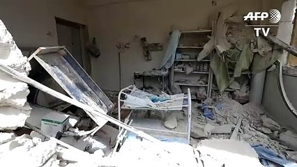 Syrie: des hôpitaux hors-service après des bombardements dans le nord-ouest