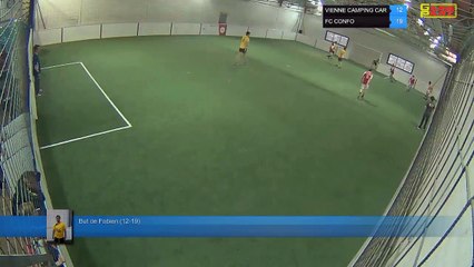 But de Fabien (12-19) - VIENNE CAMPING CAR Vs FC CONFO  - 30/04/19 20:00 - LIGUE 4