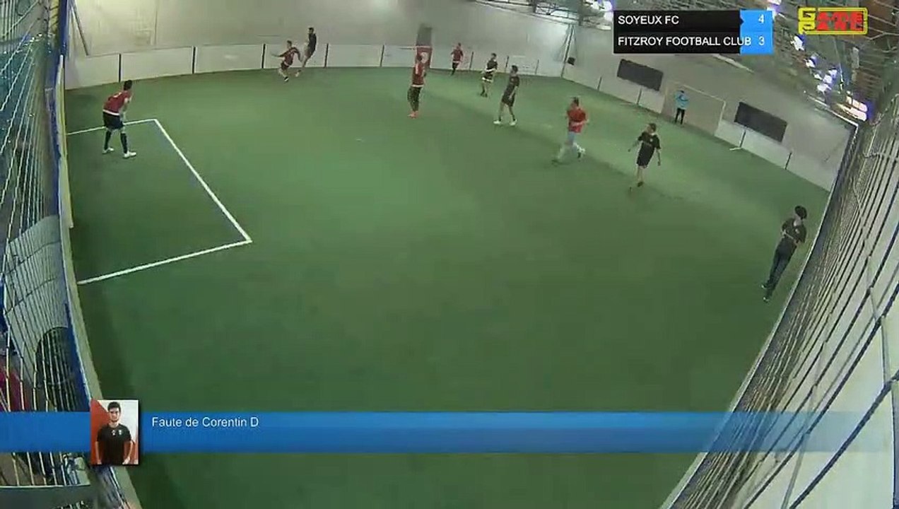 Faute de Corentin D  - SOYEUX FC  Vs FITZROY FOOTBALL CLUB  - 30/04/19 21:00 - LIGUE 4